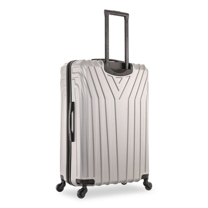 InUSA Luggage Vasty Three-Piece Hardside Spinner Luggage Set, Gray (WLBIUVASSMLGRE)