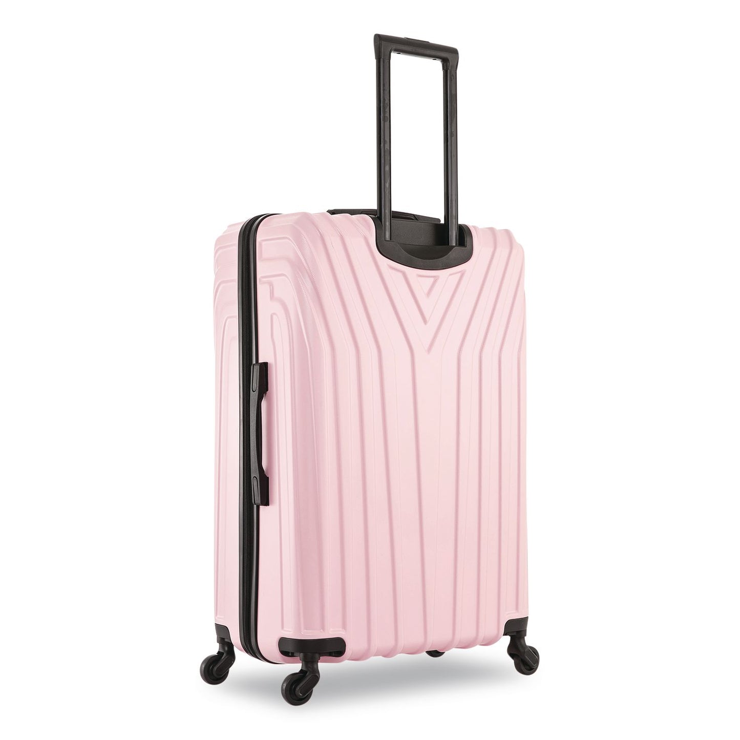 InUSA Luggage Vasty Three-Piece Hardside Spinner Luggage Set, Pink (WLBIUVASSMLPNK)