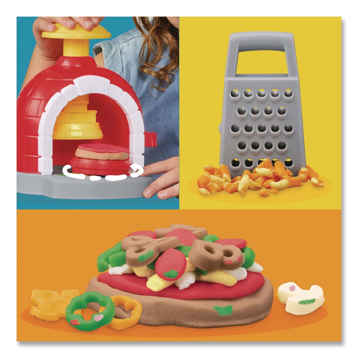Hasbro Play-Doh Kitchen Creations Pizza Oven Playset (HSBF4373)
