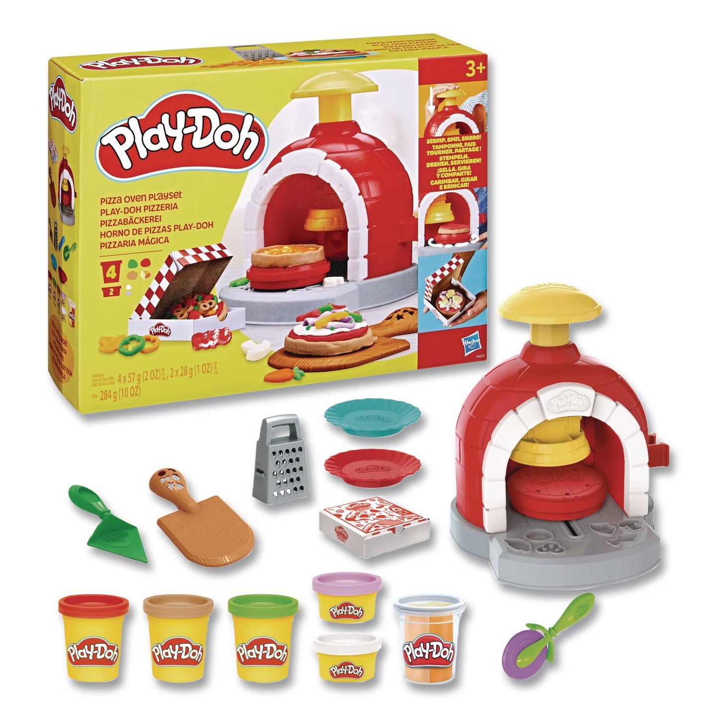 Hasbro Play-Doh Kitchen Creations Pizza Oven Playset (HSBF4373)