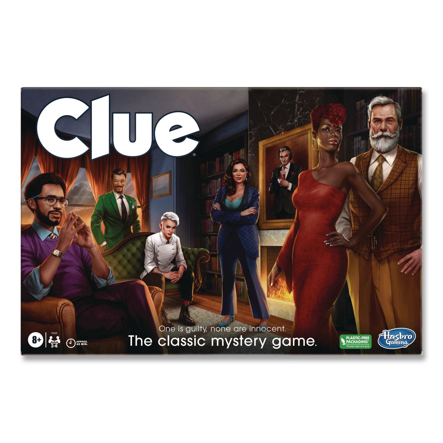 Hasbro Clue Board Game, Ages 8 and Up (HSBF6420)