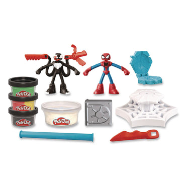 Hasbro Play-Doh Marvel Spider-Man Launch and Slice Battle Playset (HSBF9827)