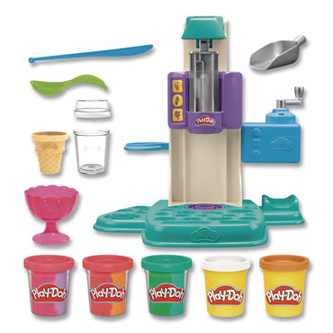 Hasbro Play-Doh Rainbow Swirl Ice Cream Playset (HSBG0028)