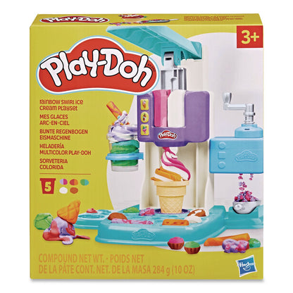 Hasbro Play-Doh Rainbow Swirl Ice Cream Playset (HSBG0028)
