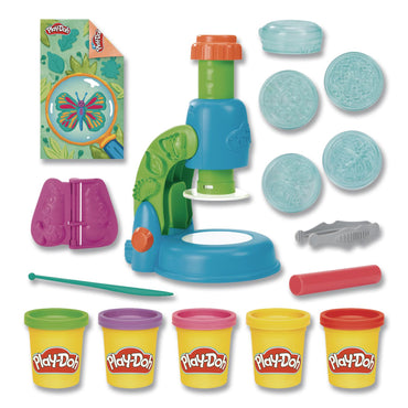 Hasbro Play-Doh Light and Look Microscope Playset (HSBG0494)