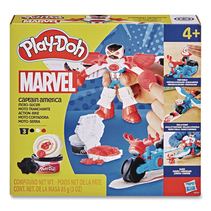 Hasbro Play-Doh Captain America Moto-Slicer Playset (HSBG0555)