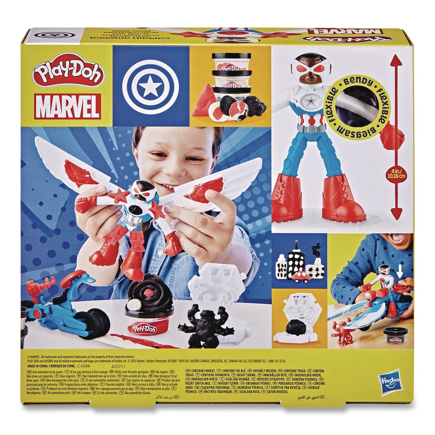 Hasbro Play-Doh Captain America Moto-Slicer Playset (HSBG0555)