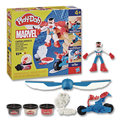 Hasbro Play-Doh Captain America Moto-Slicer Playset (HSBG0555)
