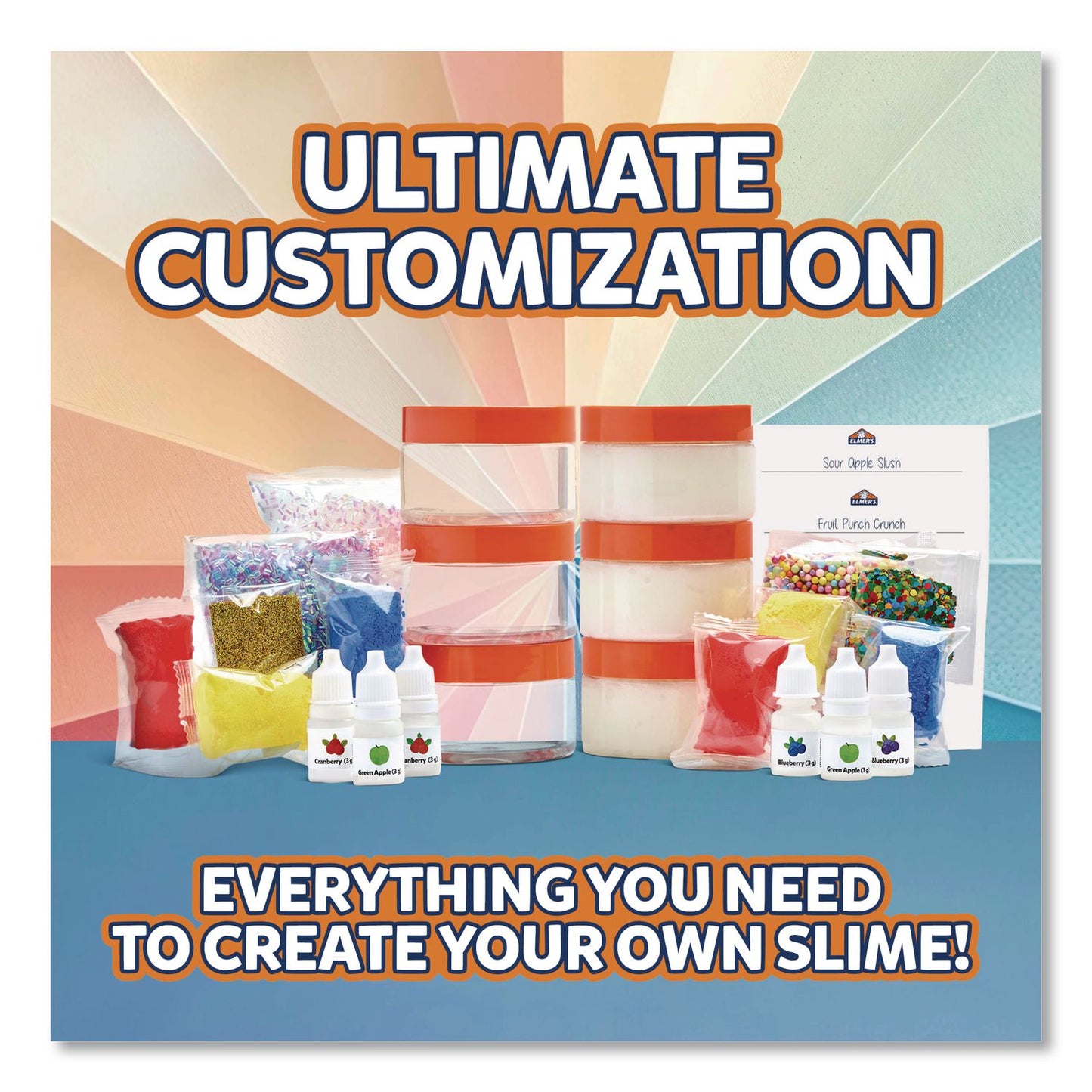 Elmer's® Color Wheel Slime Kit, Ages 6 and Up, 24 Pieces (EPI2221245)