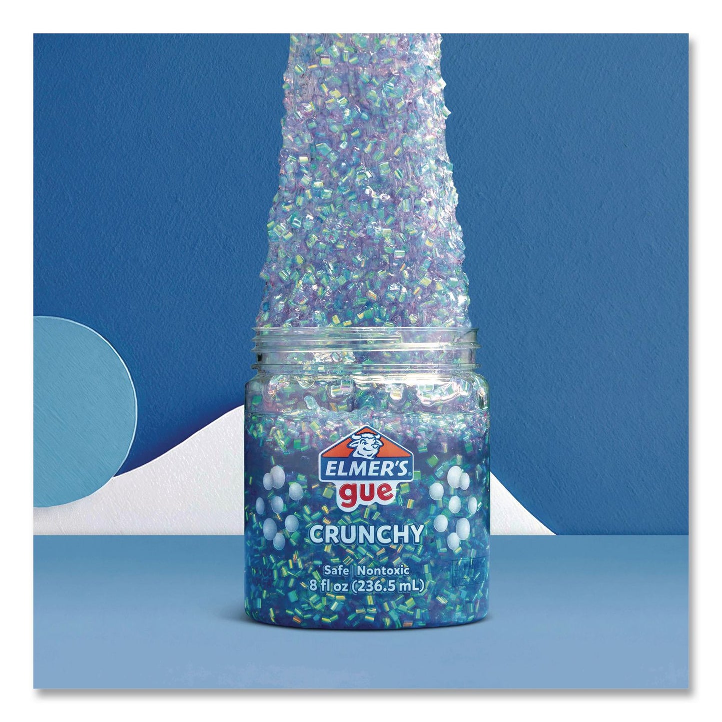 Elmer's® Gue Premade Crunchy Slime, Assorted Colors, 2/Pack (EPI2223183)