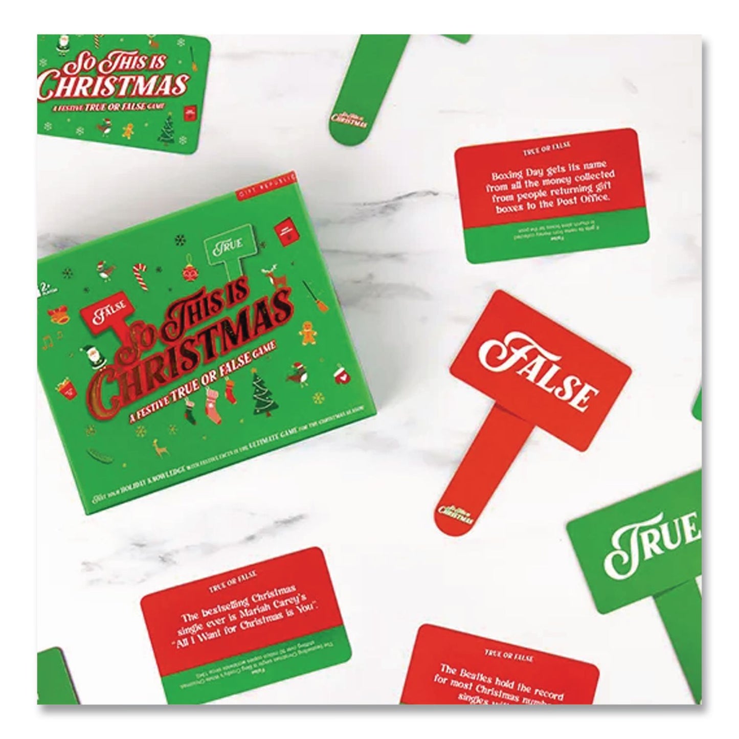 Gift Republic So This Is Christmas True or False Game, 2 or More Players (GFRGR430032)