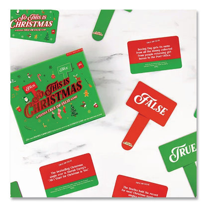 Gift Republic So This Is Christmas True or False Game, 2 or More Players (GFRGR430032)