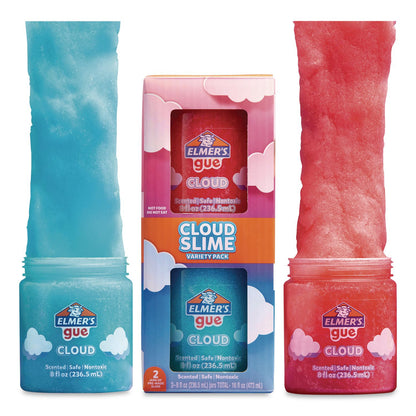 Elmer's® Gue Premade Cloud Slime, Blue/Pink, 2/Pack (EPI2223188)