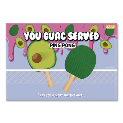 Gift Republic You Guac Served Table Tennis Set (GFRGR670008)