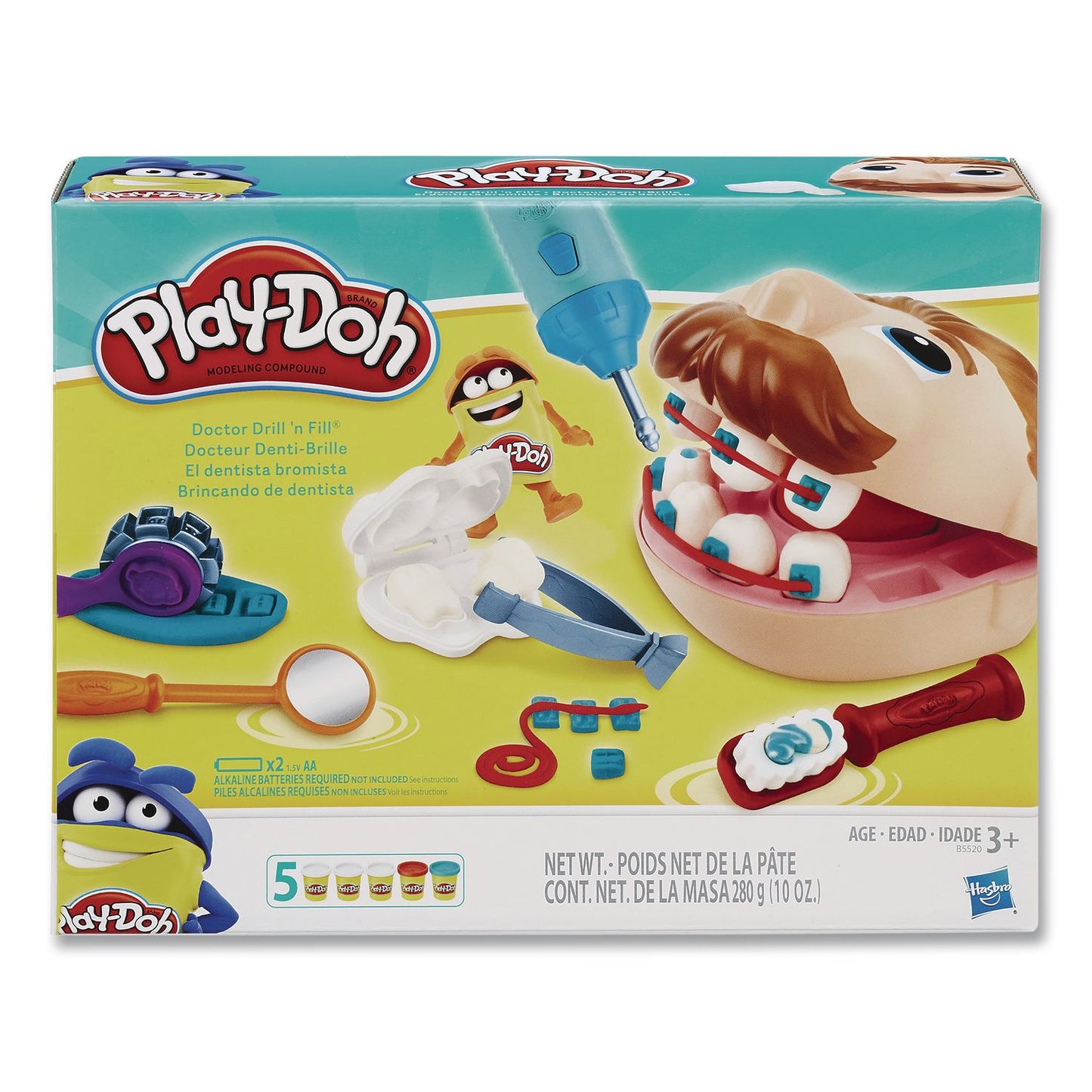 Hasbro Play-Doh Doctor Drill 'n Fill Set (HSBF1259)