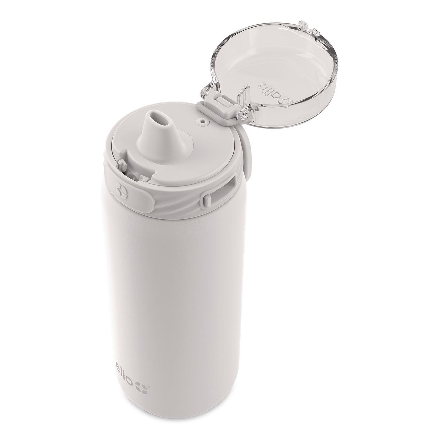 ello® Cooper Stainless Steel Double Wall Insulated Water Bottle, 18 oz, White (LFC47909991006)