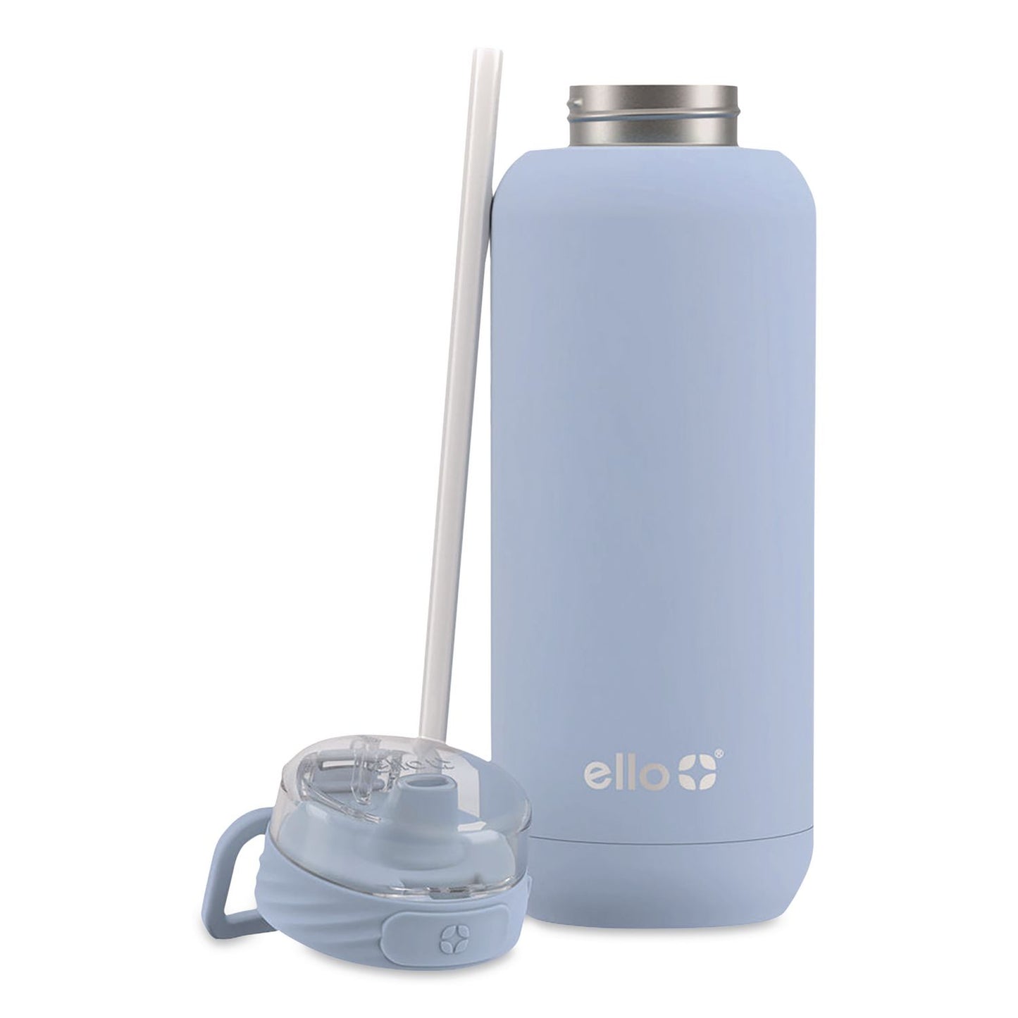 ello® Cooper Stainless Steel Vacuum Insulated Water Bottle, 32 oz, Halogen Blue (LFC48909990256)