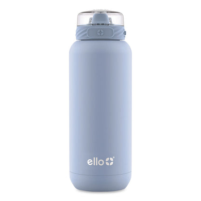 ello® Cooper Stainless Steel Vacuum Insulated Water Bottle, 32 oz, Halogen Blue (LFC48909990256)