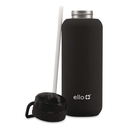 ello® Cooper Stainless Steel Vacuum Insulated Water Bottle, 32 oz, Black (LFC48909994006)