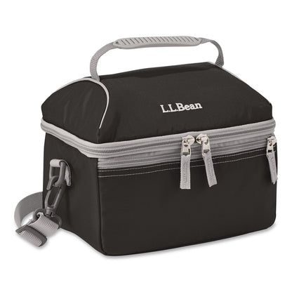 L.L.Bean® Flip-Top Insulated Lunch Box, 9 x 5 x 7, Black (LLB0SUL710000)