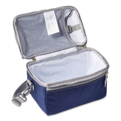 L.L.Bean® Flip-Top Insulated Lunch Box, 9 x 5 x 7, Navy (LLB0SUL721000)