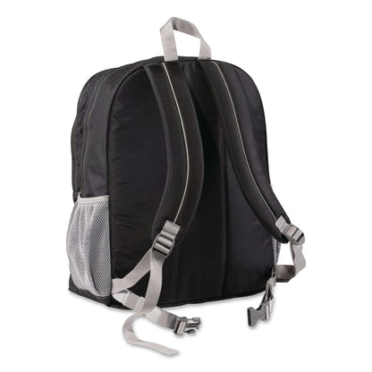 L.L.Bean® Deluxe Book Pack Backpack, 13 x 9.5 x 17, Black (LLB0TXT901000)