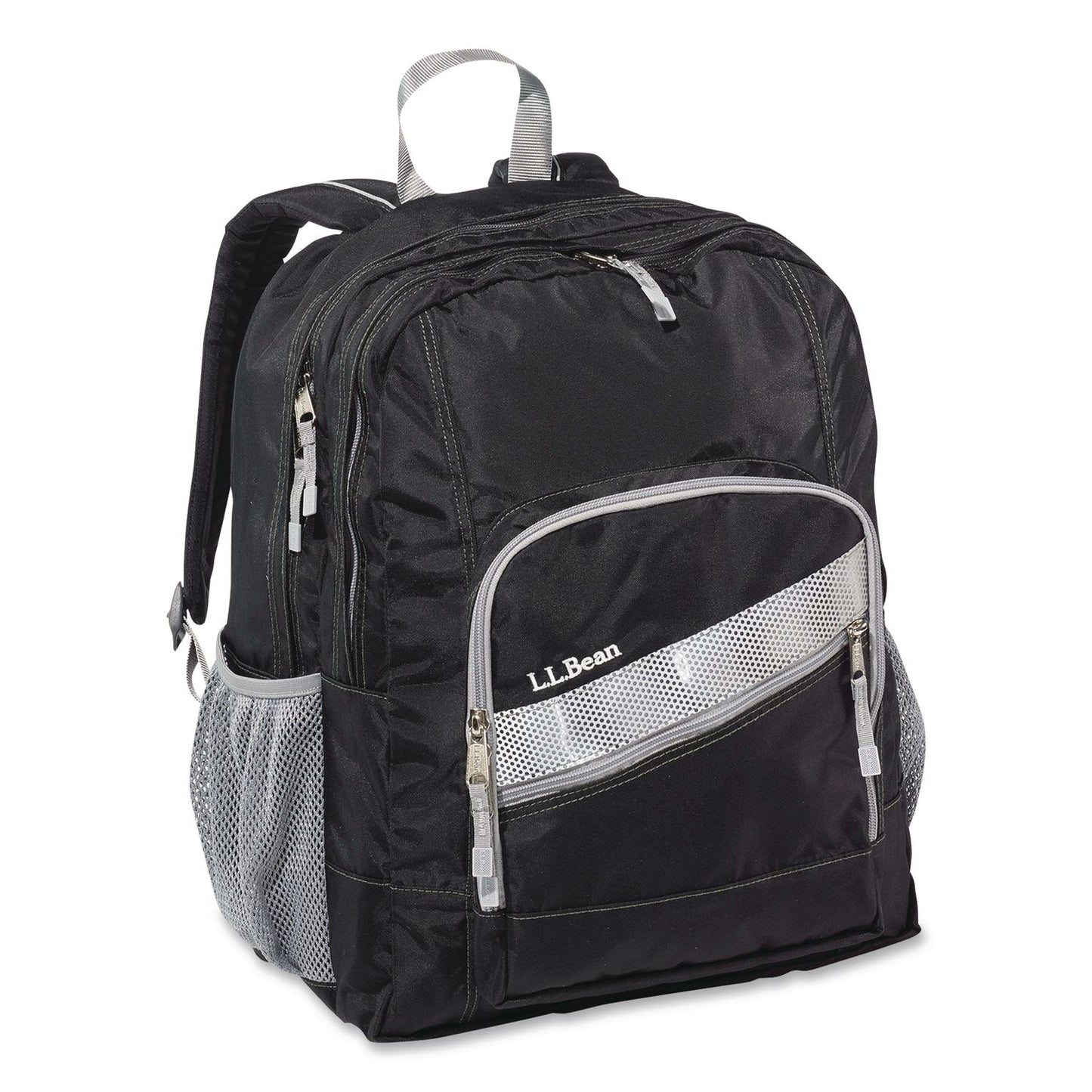 L.L.Bean® Deluxe Book Pack Backpack, 13 x 9.5 x 17, Black (LLB0TXT901000)