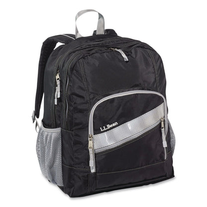 L.L.Bean® Deluxe Book Pack Backpack, 13 x 9.5 x 17, Black (LLB0TXT901000)