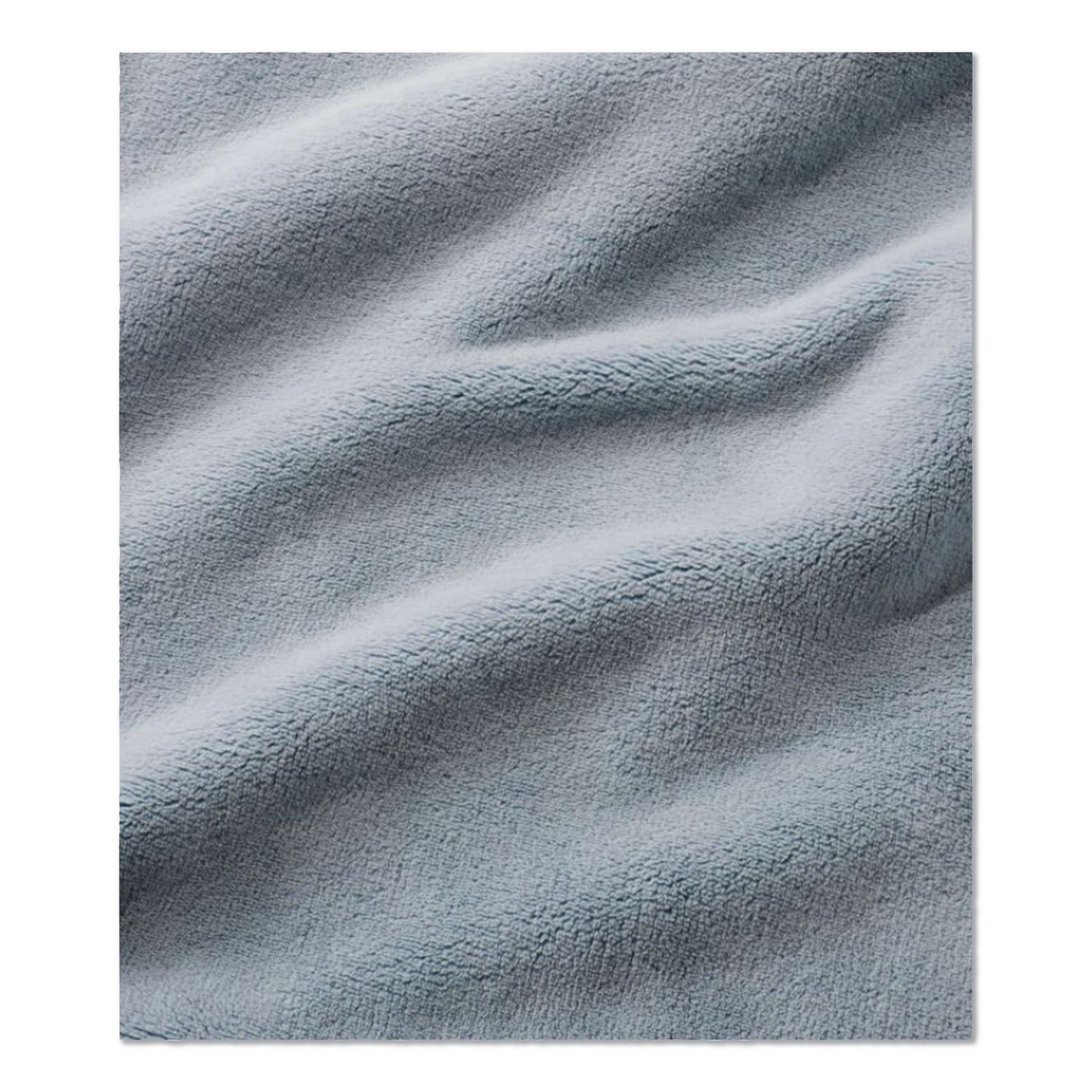 L.L.Bean® Wicked Plush Throw, 50 x 60, Cadet Blue (LLB30278124)