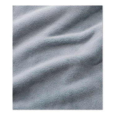 L.L.Bean® Wicked Plush Throw, 50 x 60, Cadet Blue (LLB30278124)