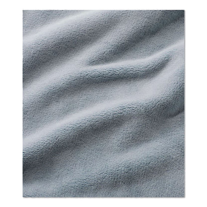 L.L.Bean® Wicked Plush Throw, 50 x 60, Cadet Blue (LLB30278124)