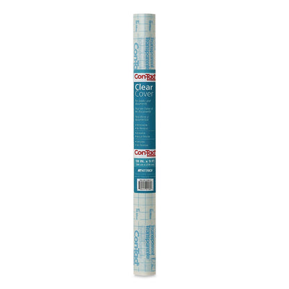 Con-Tact® Brand Clear Cover Self-Adhesive Laminating Film Roll, 18" x 9 ft, Matte Clear (KIT21798)