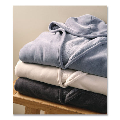 L.L.Bean® Cozy Chenille Wearable Throw, 58 x 60, Cream (LLB523884459)