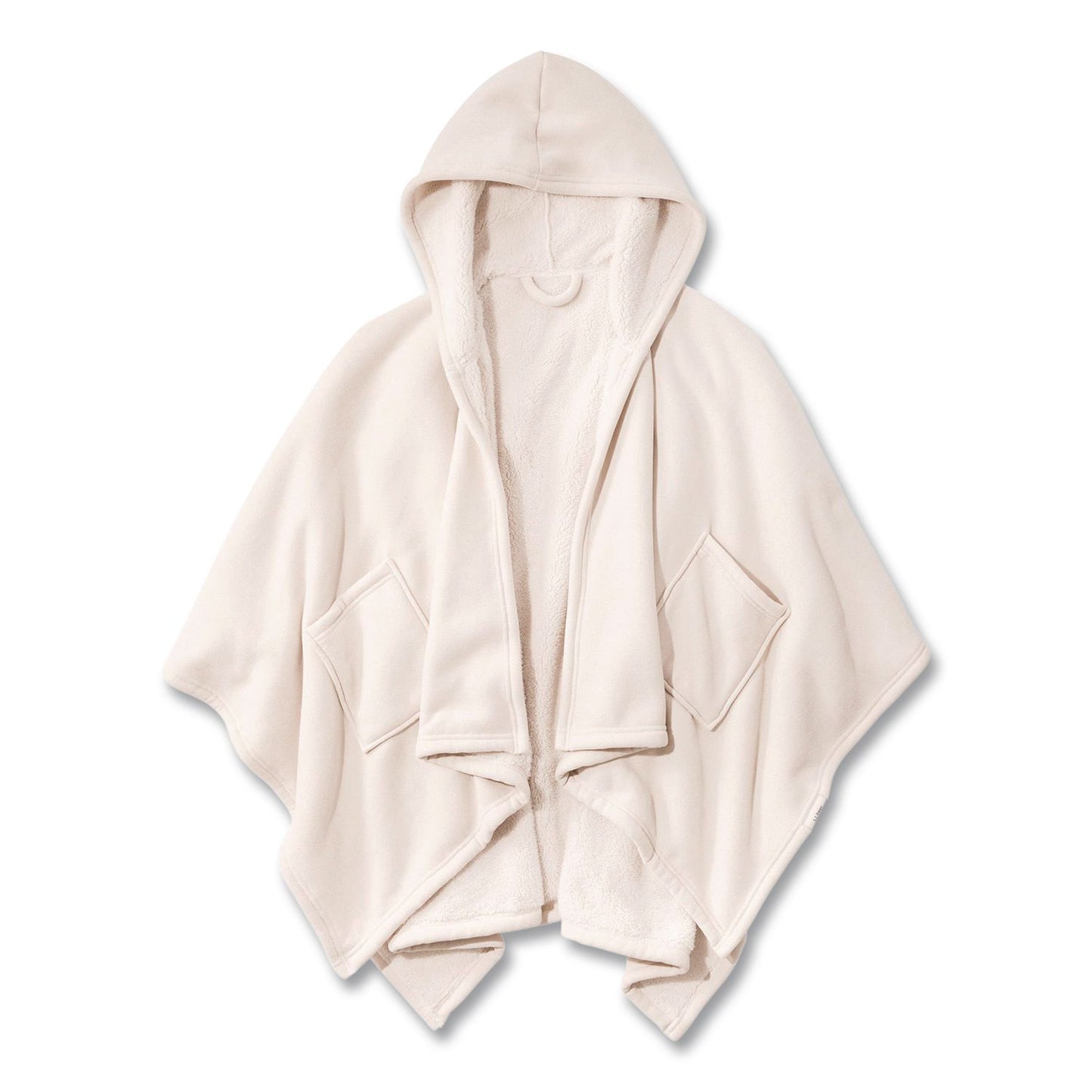 L.L.Bean® Cozy Chenille Wearable Throw, 58 x 60, Cream (LLB523884459)