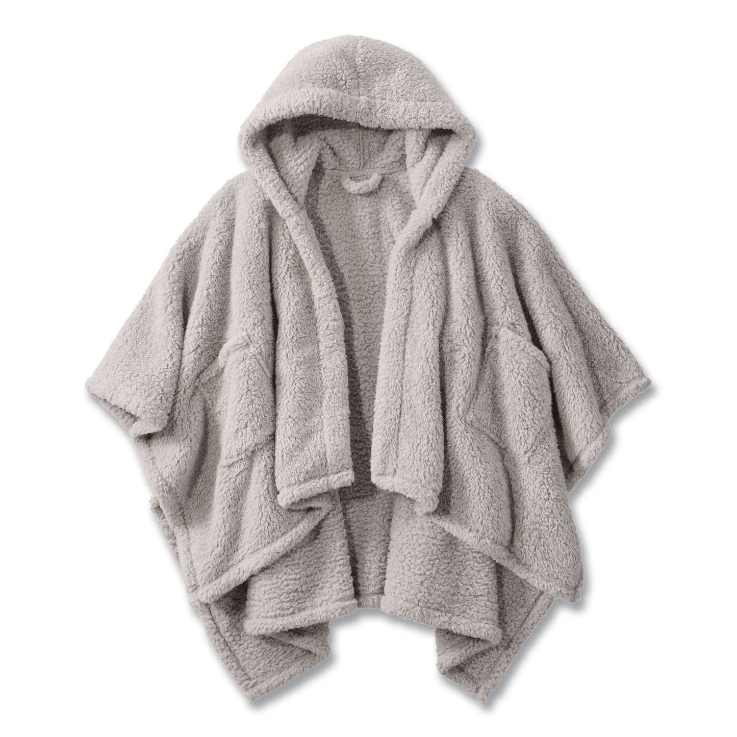 L.L.Bean® Cozy Sherpa Wearable Throw, 58 x 60, Gray (LLB5148468281)