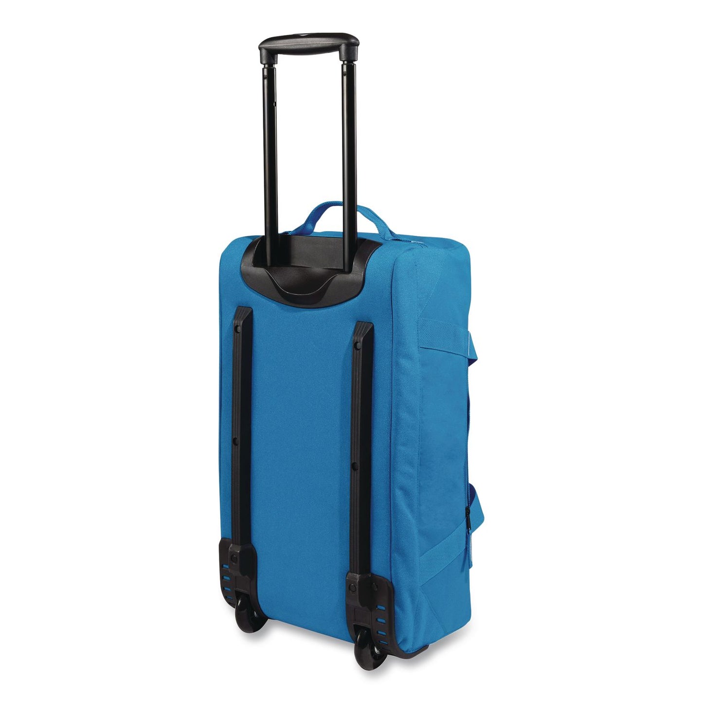 L.L.Bean® Adventure 22" Polyester Telescoping Carry-On Travel Duffel with Wheels, 22 x 12 x 9, Medium Blue (LLB5207112301)
