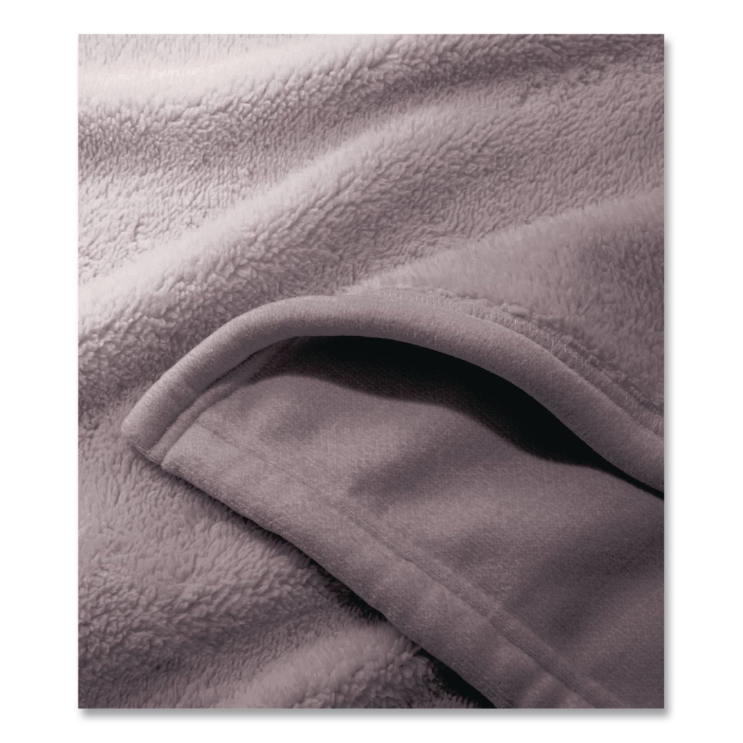 L.L.Bean® Cozy Chenille Wearable Throw, 58 x 60, Gray (LLB5238848281)