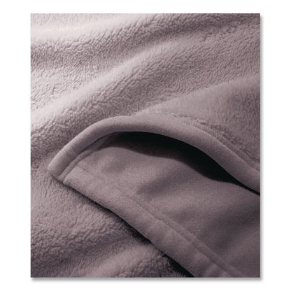 L.L.Bean® Cozy Chenille Wearable Throw, 58 x 60, Gray (LLB5238848281)