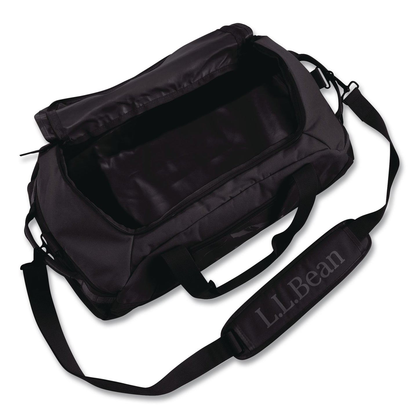L.L.Bean® Adventure 22" Polyester Telescoping Carry-On Travel Duffel with Wheels, 22 x 12 x 9, Alloy Gray (LLB52071138374)