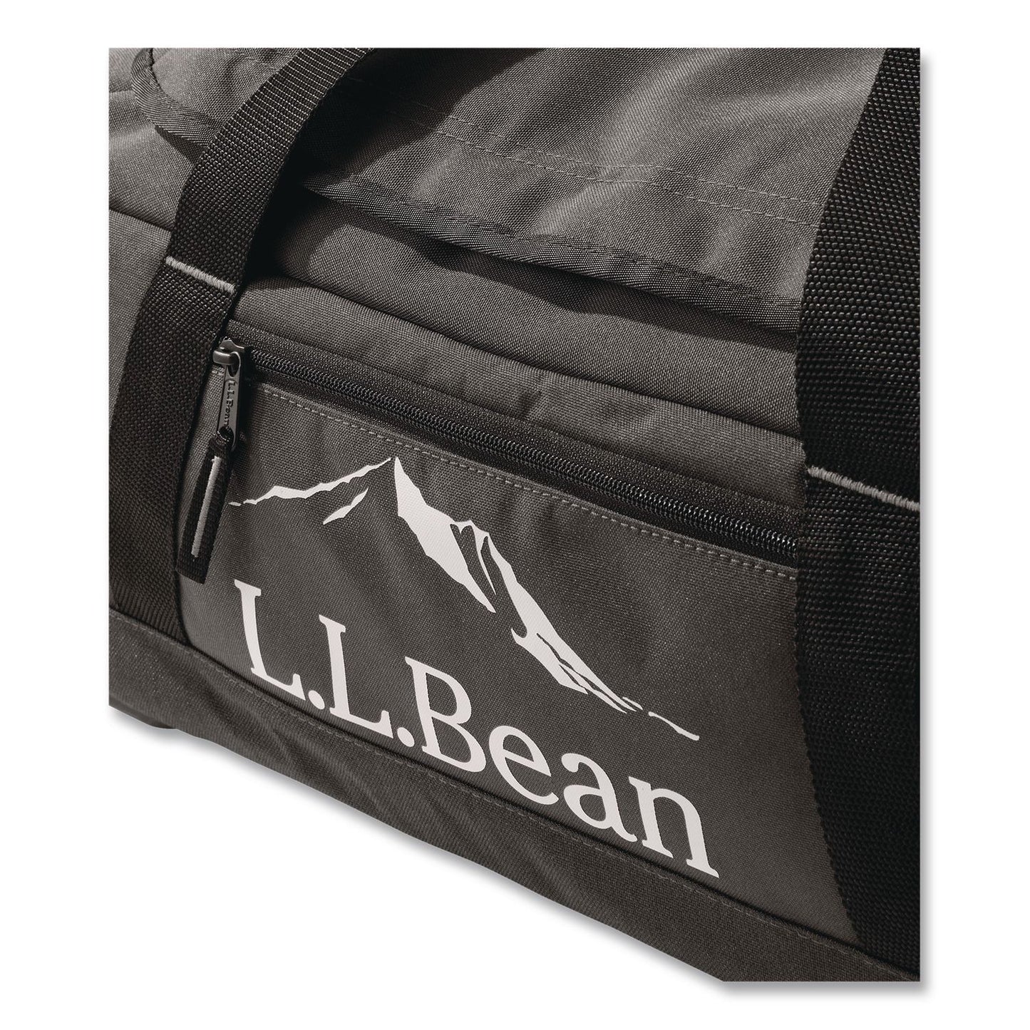 L.L.Bean® Adventure 22" Polyester Telescoping Carry-On Travel Duffel with Wheels, 22 x 12 x 9, Alloy Gray (LLB52071138374)