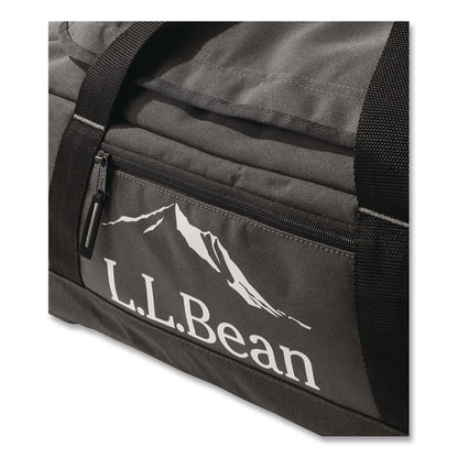 L.L.Bean® Adventure 22" Polyester Telescoping Carry-On Travel Duffel with Wheels, 22 x 12 x 9, Alloy Gray (LLB52071138374)