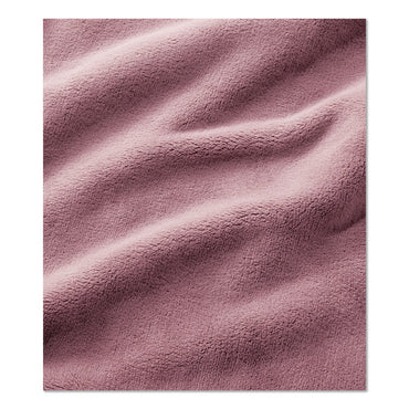 L.L.Bean® Wicked Plush Throw, 50 x 60, Washed Orchid (LLB30278141255)
