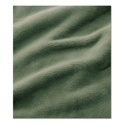 L.L.Bean® Wicked Plush Throw, 60 x 80, Deep Olive (LLB30278236685)