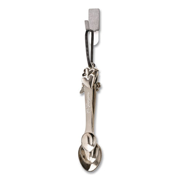 Command™ Small Stainless Steel Metal Hooks, Metal, Silver, Supports 0.5 lb, 4/Pack (MMM17031SS4ESF)