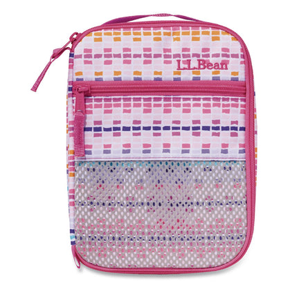 L.L.Bean® Insulated Lunch Bag, 7 x 3.75 x 9.5, Hibiscus Dash (LLB50447455910)