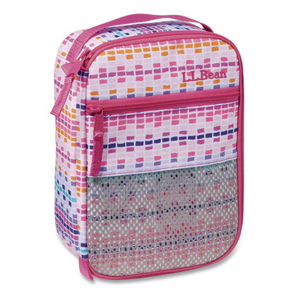 L.L.Bean® Insulated Lunch Bag, 7 x 3.75 x 9.5, Hibiscus Dash (LLB50447455910)