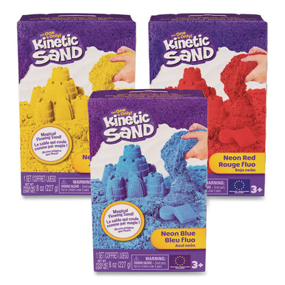 KINETIC SAND® Kinetic Sand, Randomly Assorted Neon Color, 8 oz, Ages 3 and Up (WLB6053692)