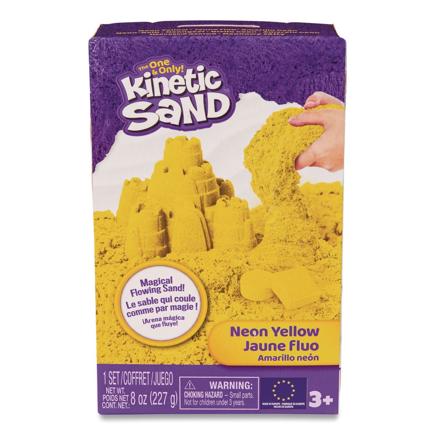 KINETIC SAND® Kinetic Sand, Randomly Assorted Neon Color, 8 oz, Ages 3 and Up (WLB6053692)
