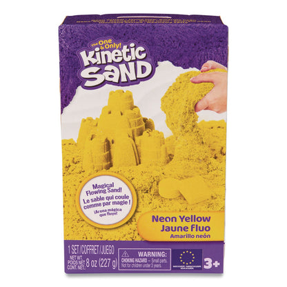 KINETIC SAND® Kinetic Sand, Randomly Assorted Neon Color, 8 oz, Ages 3 and Up (WLB6053692)