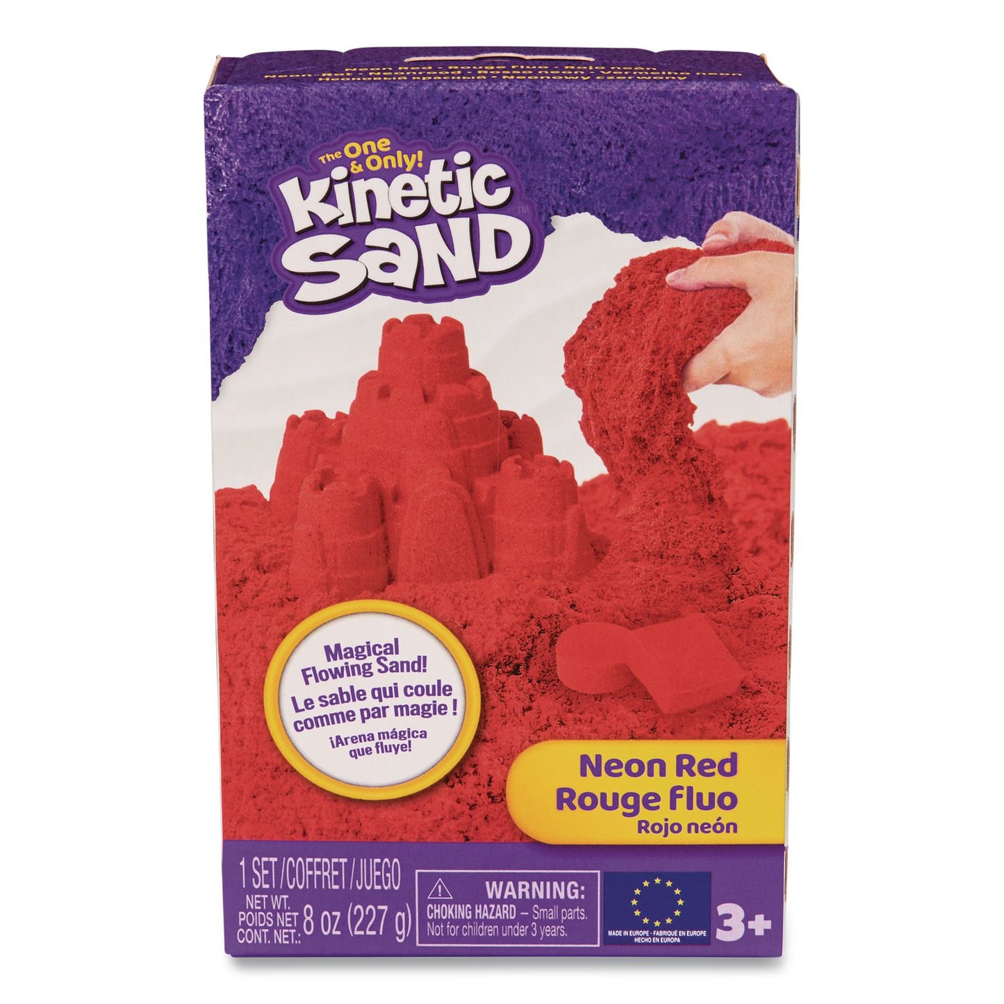 KINETIC SAND® Kinetic Sand, Randomly Assorted Neon Color, 8 oz, Ages 3 and Up (WLB6053692)